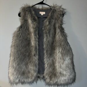 Merona Women’s Faux Fur Vest (Previously Owned)